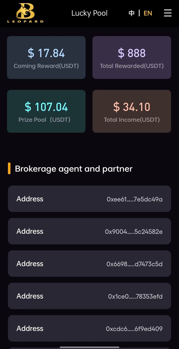 leopardTalent's tweet photo. Leopard: the lucky pool at V1 level will have better rewards every day from today, v2 V3 is more profitable. Have you finished https://t.co/wSEJBWnykp