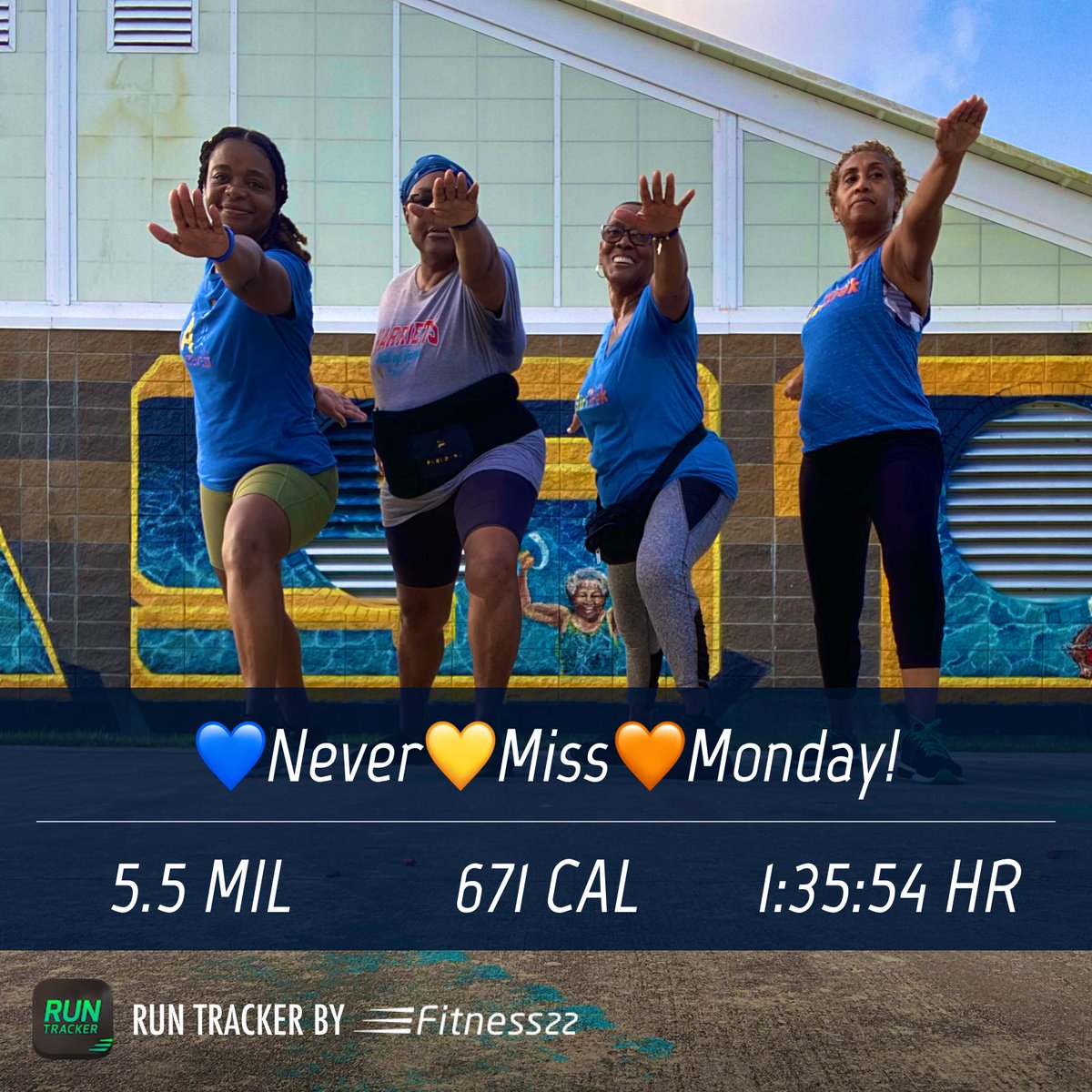 geauxnatural's tweet photo. 💙Never💛Miss🧡A Monday👟
#Day12 #AdventureWalk #InOurLocalPark #MotivationalMonday #6amCrew #GirlTrek #GirlTrekNOLA #nolatreks https://t.co/QGsLLfxLDs