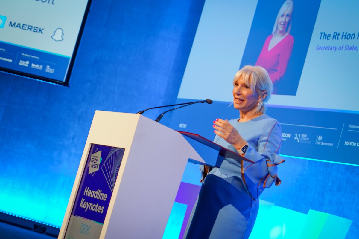 Real buzz in the air earlier as I opened London Tech Week, where I launched a new digital strategy to power us through the next chapter of tech.

The tech sector is booming: aim now is to make the most of our Brexit freedoms and push British businesses to grow, grow, grow 📈