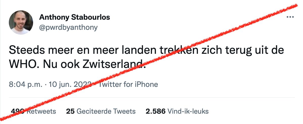 rudybouma's tweet photo. Illustratief voor het niveau hier op Twitter. 
Uit de mouw geschudde claim zonder enige onderbouwing of bronvermelding: hup, ruim 2,5k likes. https://t.co/st4AxgDilH