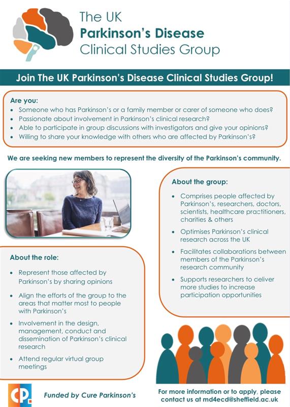UK Parkinson’s Disease Clinical Studies Group tweet media
