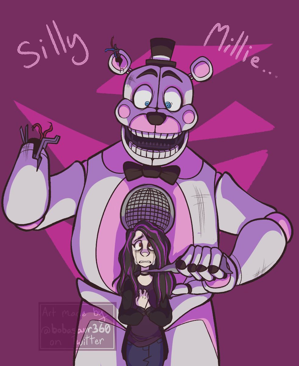 Been thinking about Count The Ways a lot lately. It’s one of, if not my favorite story in the Fazbear Frights series :) 

#FNAF 
#FazbearFrights 
#funtimefreddy
#fnaffanart