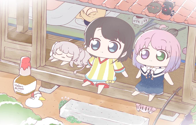 半年も経つと色々あって色々描きました 
#2022年自分が選ぶ今年上半期の4枚 