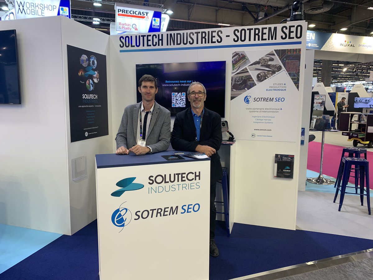 <a href="/PRIMUScluster/">PRIMUS Défense & Sécurité</a> à la rencontre de nos adhérents au salon <a href="/cogeseurosatory/">Eurosatory</a>, venez (re)découvrir les savoir-faire des sociétés <a href="/SOTREM/">SOTREM SEO</a> et <a href="/Solutech_indus/">Solutech industries</a> sur le pavillon collectif PRIMUS au Hall 6 stand F 633 !
#Innovation #Resilience #Occitanie