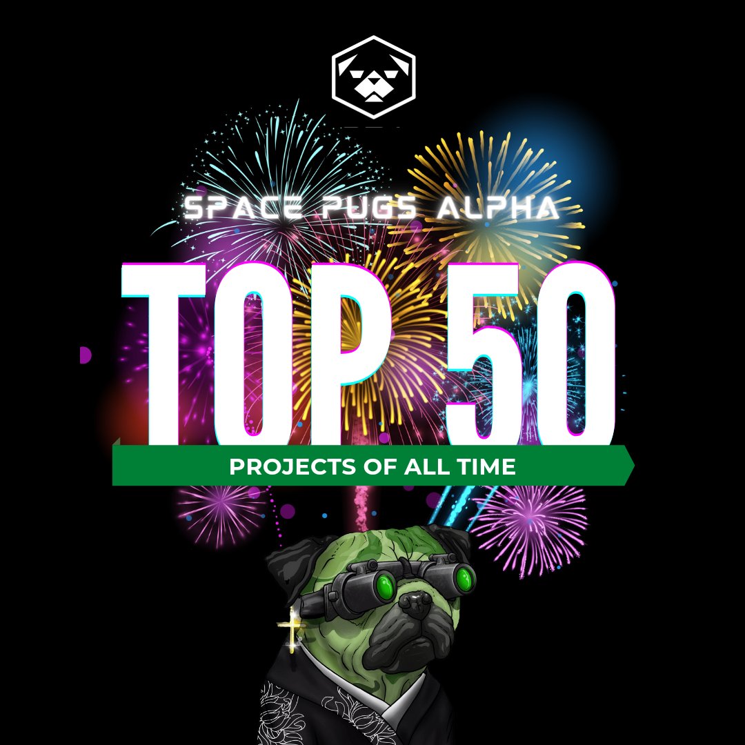 This is only the beginning for Space Pugs, we already have 3 more unique utility-packed collections lined up!

Thank you to the whole community for trusting in us ❤️

TUNE IN TO @Block_Is_Hot_7  TODAY AT 6PM UTC TO FIND OUT WHAT WE ARE UP TO WITH 15 OTHER PARTNERS!!
