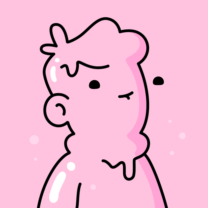 Bubblegum Pink Doodle #9659 looking 🔥! #NFTCommunity