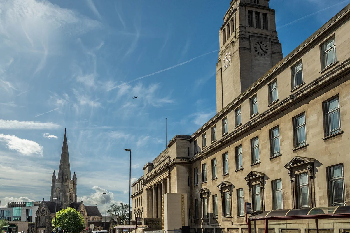 A picture of Parkinson Building, Leeds.