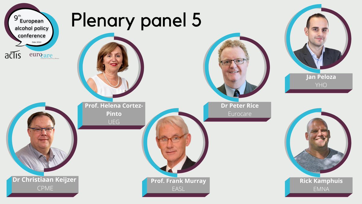 What is the way forward for alcohol policy?

During the last panel of the 9th European Alcohol Policy Conference, we will look into the future together with other public health organisations and discuss how to make allies to start turning the tide.

👉bit.ly/3IOOlO9
