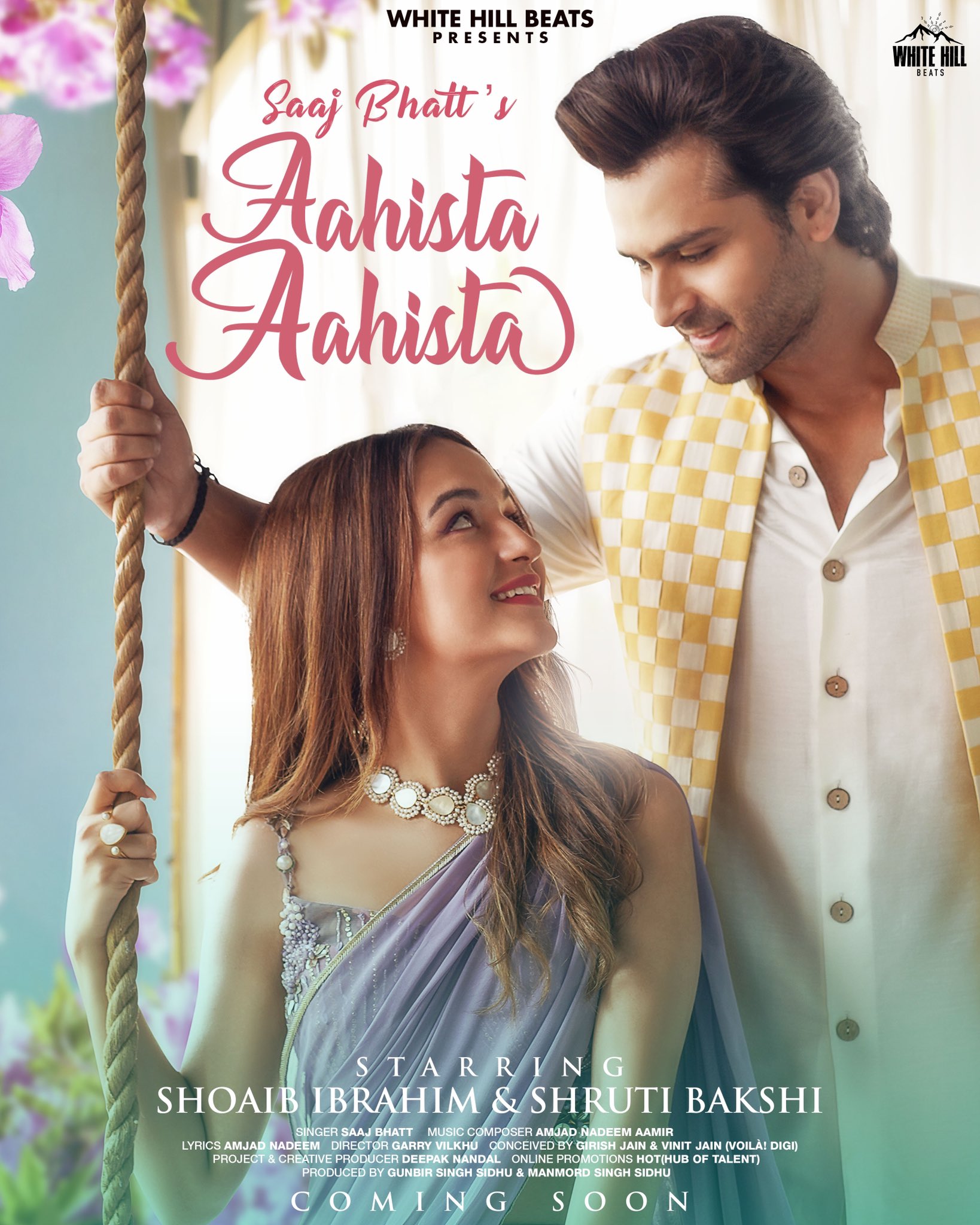 Shoaib Ibrahim on X Pehle song Aahista Aahista jald hi aapke samne A song which will win your hearts you would surely want to dedicate it to the love of your