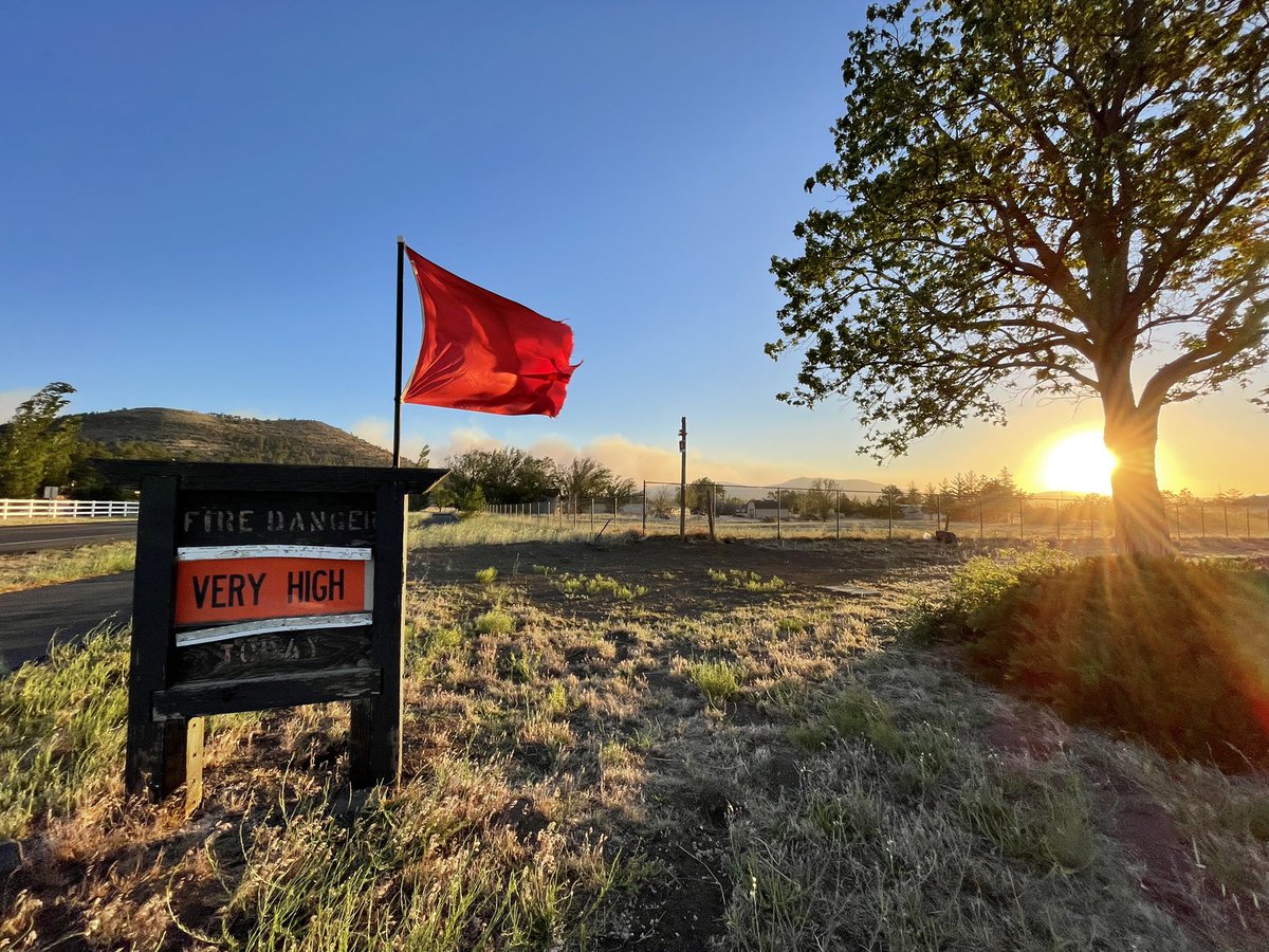 Very windy start to the day in Flagstaff where the Pipeline Fire exploded to 4,500 acres in just hours 🔥

Latest updates here ➡️ bit.ly/3zzWKE4