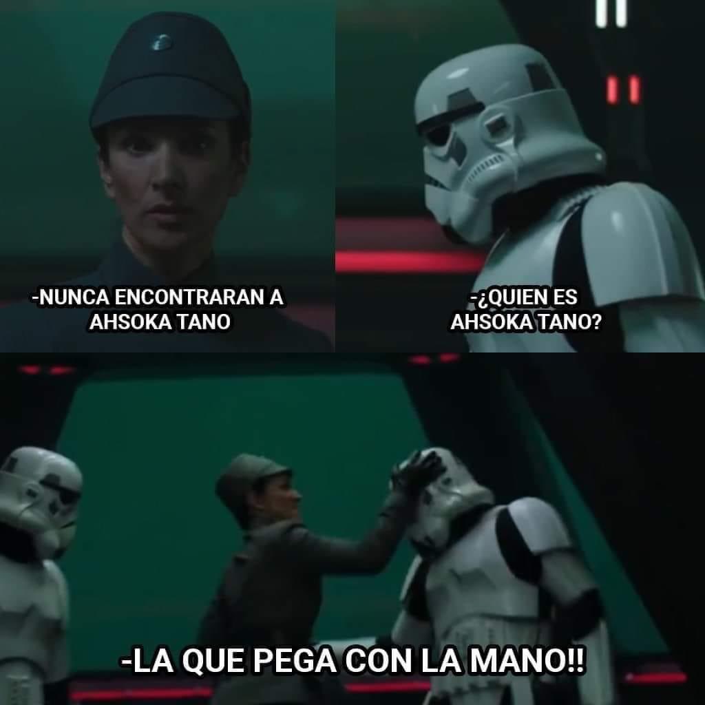 SombradeImperio's tweet photo. Bien guardado ese secreto de Ahsoka en Kenobi… 😉🤣🤣🤣🤣
#ObiWanKenobi #Ahsoka #StarWars #ObiWan #Kenobi https://t.co/WBumEVQdM0