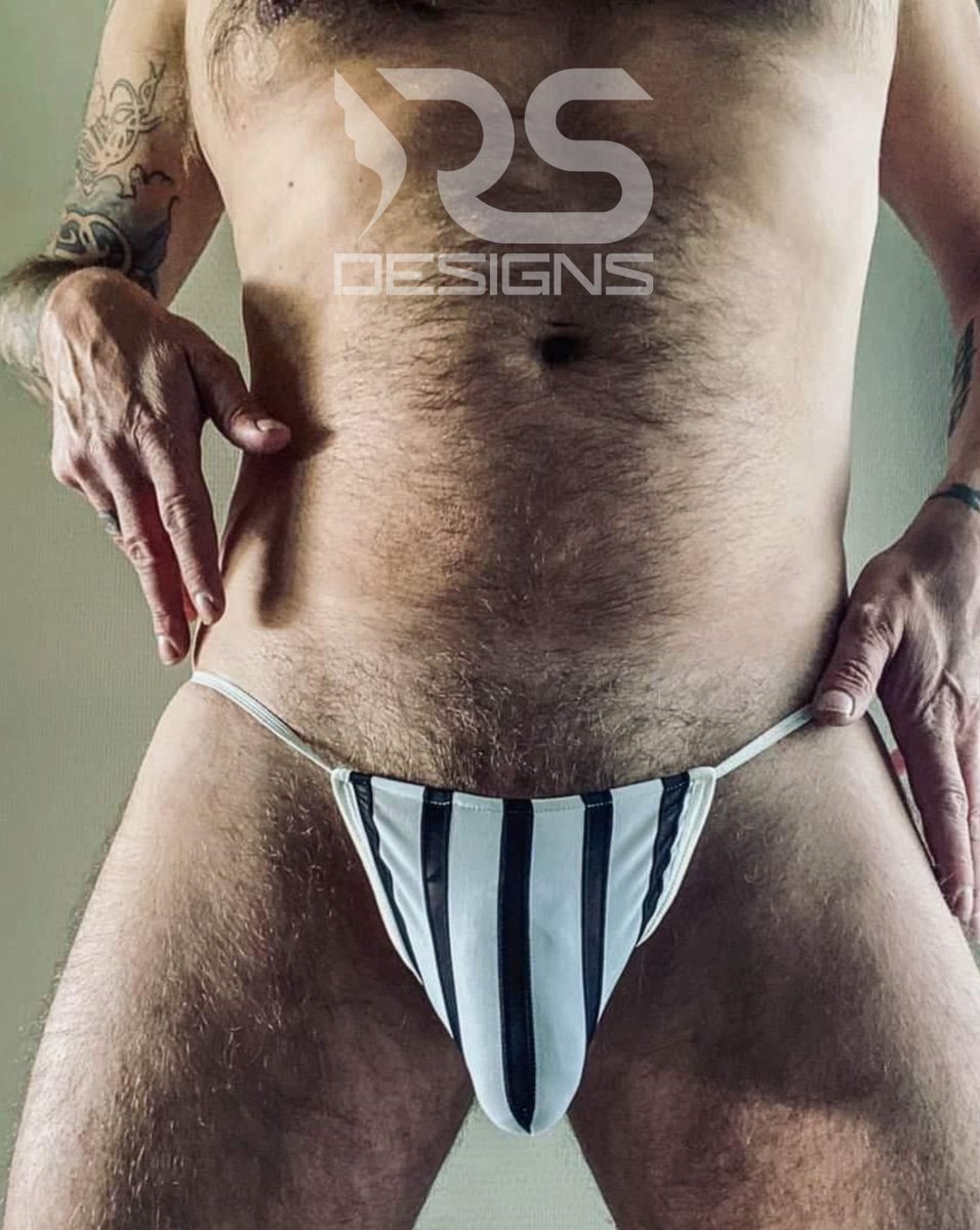 rawstudiodesigs's tweet photo. https://t.co/Fwi4a1xawF 
G-String B/W Striped $19
The black is sheer
🚹 @Tom51974151
#RawStudioDesigns #gstring #fetishgear #blackandwhite #underwear #underwearfetish #thong #bulge #bigbulgeguys #bulgemen #microgstring #microthong #underwearbulge #thonglover #lgbtqia #lgbtq🌈 https://t.co/LU7KPpDbSG