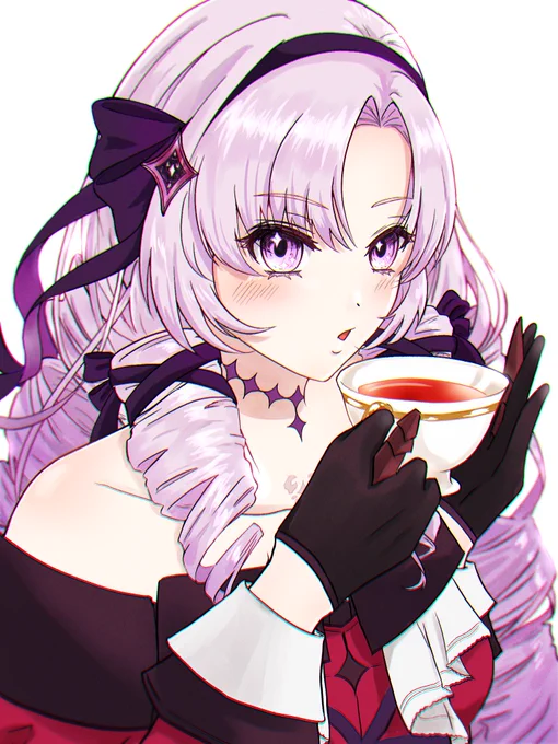 時には休息も必要ですことよ〜#サロメ百万展 
