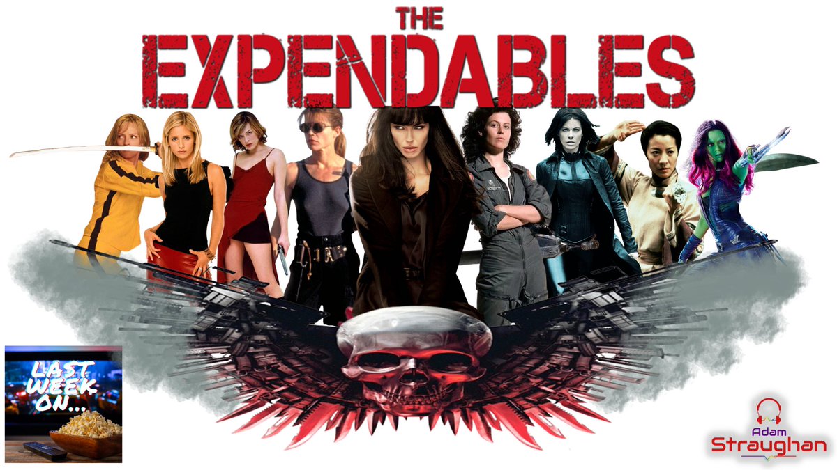 LastWeekOnPod's tweet photo. Coming soon to the podcast - a full chat on which iconic badass women would make an incredible lineup for an Expendables movie!

Who do you think should be involved? https://t.co/5JAikdN8Ac