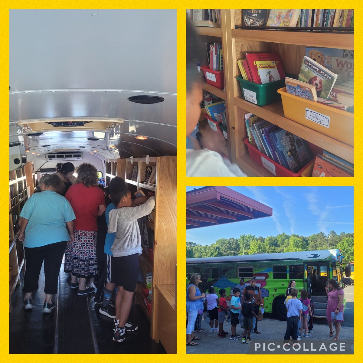 Shanda_Lauri's tweet image. Great way to start the day @RockRestESNC #CampReadALot with the @UCPSNC Book Bus! We ❤️  books! #Readers2Leaders @AGHoulihan @Renee_McKinnon1 @WingateESNC @MarshvilleESNC @UnionESNC @SusanRodgersS4