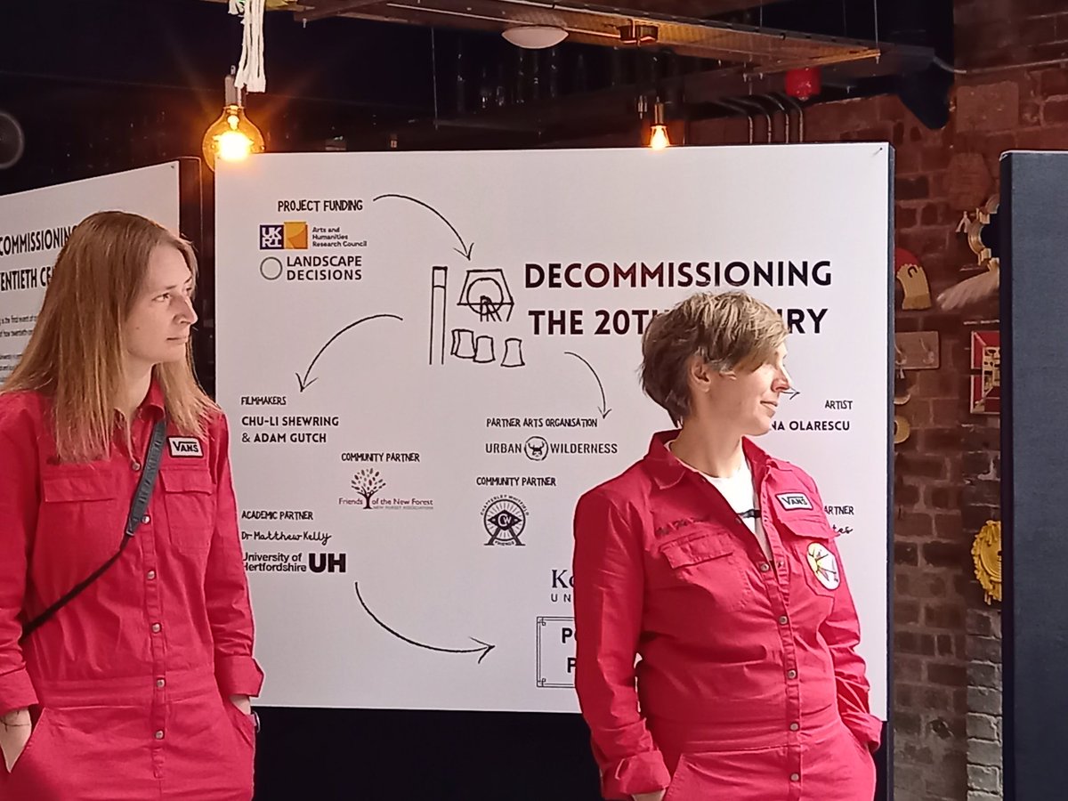 Highlights from this morning's showcase <a href="/LandscapeDecis1/">UK Landscape Decisions</a> decommissioning the 20th century workshop