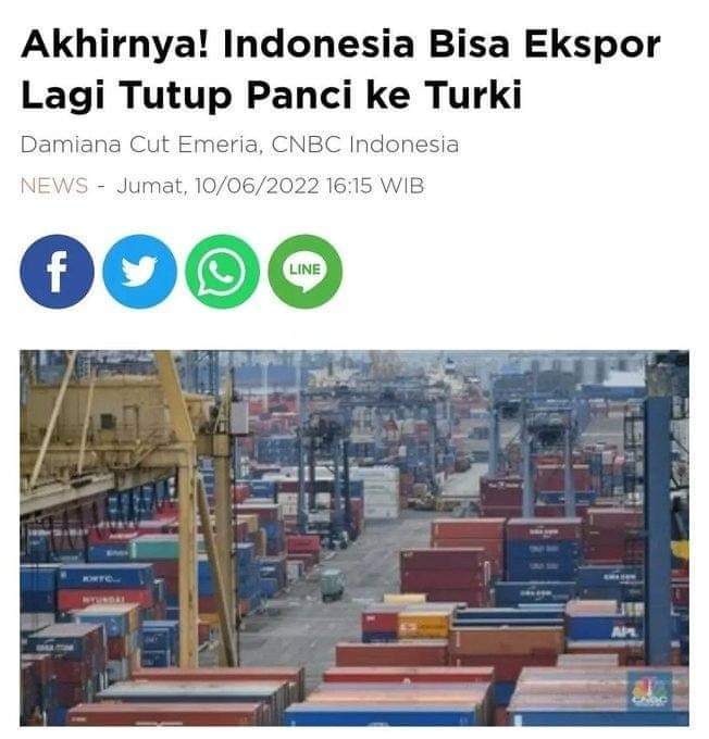 ATaR661's tweet photo. Indonesia hanya berhasil ekspor tutup panci ke Turki. Sbb pancinya sudah DIGONDOL oleh Raden Kang mas Roy Sukro.
Pastikan kemasan nya tertutup rapi. Maling panci masih suka berkeliaran. https://t.co/JykuRitmlQ