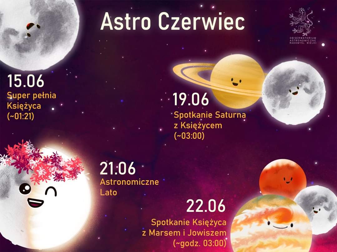 AstroWielki's tweet photo. Conjunctions of the Moon with Saturn, and the Moon with Mars, Jupiter in the morning sky to characterize this month's night sky.

#PatrzewGwiazdy
#Astronight https://t.co/W6ws9E3K9C