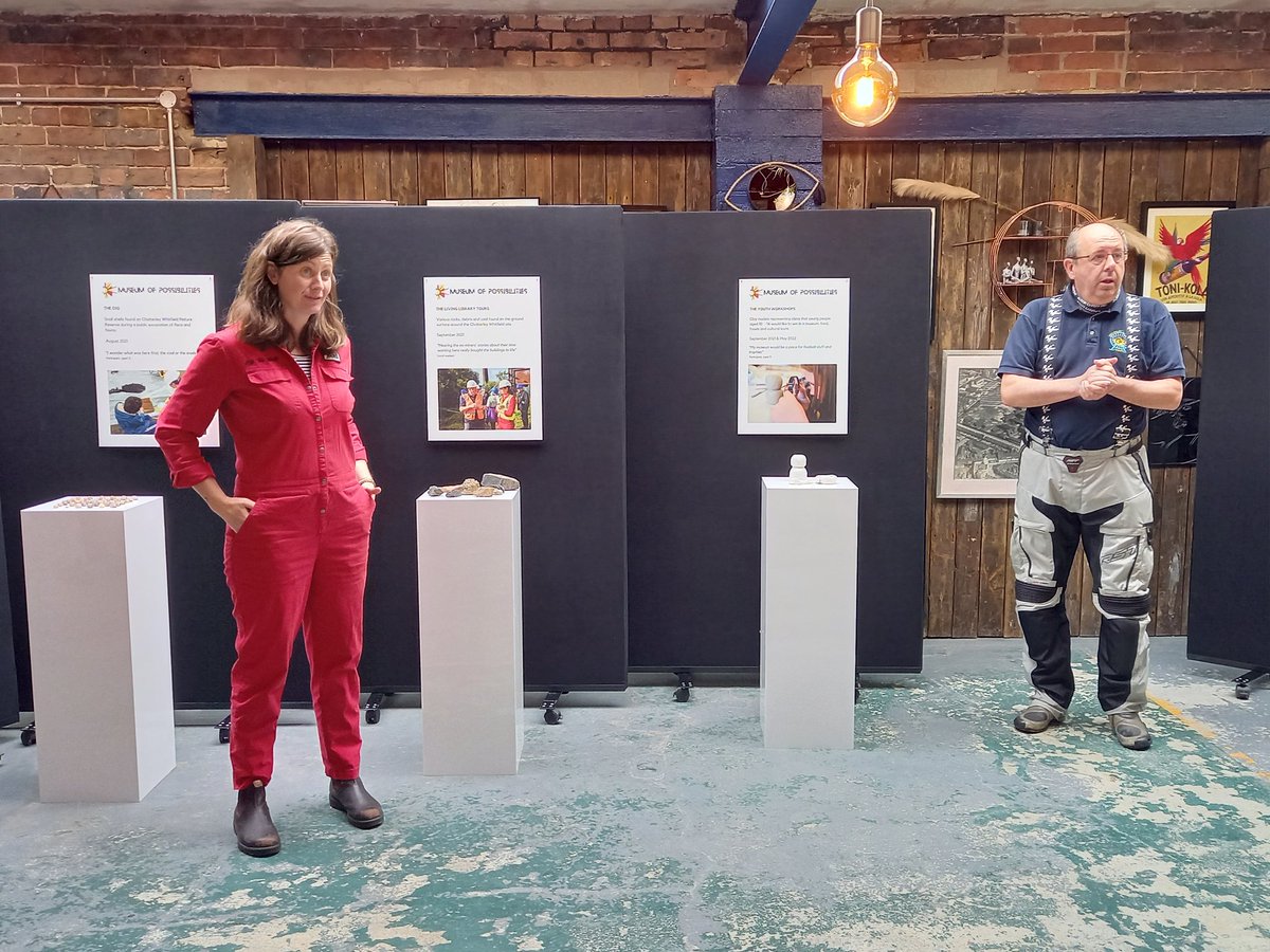 Urban Wilderness  <a href="/urban_cic/">Urban Wilderness CIC</a> and Nigel talking about the Chatterley Whitfield  project