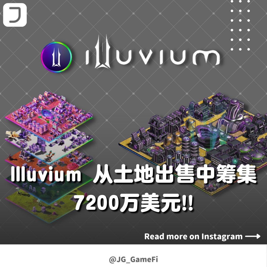 JG__GameFi's tweet photo. 【Illuvium Raises $72M From Land Sale Despite GameFi Bear Market】

The game will include 100,000 land plots in all, with Illuvium intending to sell additional in the futur collector and auto-battler game in beta, has finalized a virtual land........

#gamefi #illuvium https://t.co/NshXQKXMXW