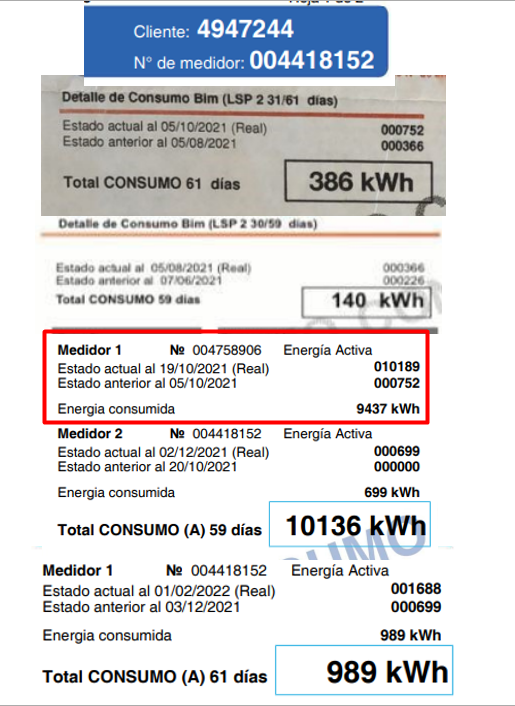FedericoMiguel8's tweet photo. buen día @OficialEdesur, me pueden explicar como puedo consumir 9.437kWh en 14 dias en una vivienda de dos personas, me canse de reclamar sin respuesta. https://t.co/vatiOMRKnZ