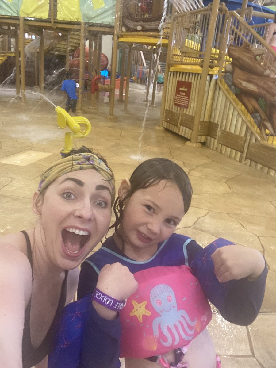 AvonForell's tweet photo. Water slides are life! #familyfun is the best fun! https://t.co/U09SGTJWnX