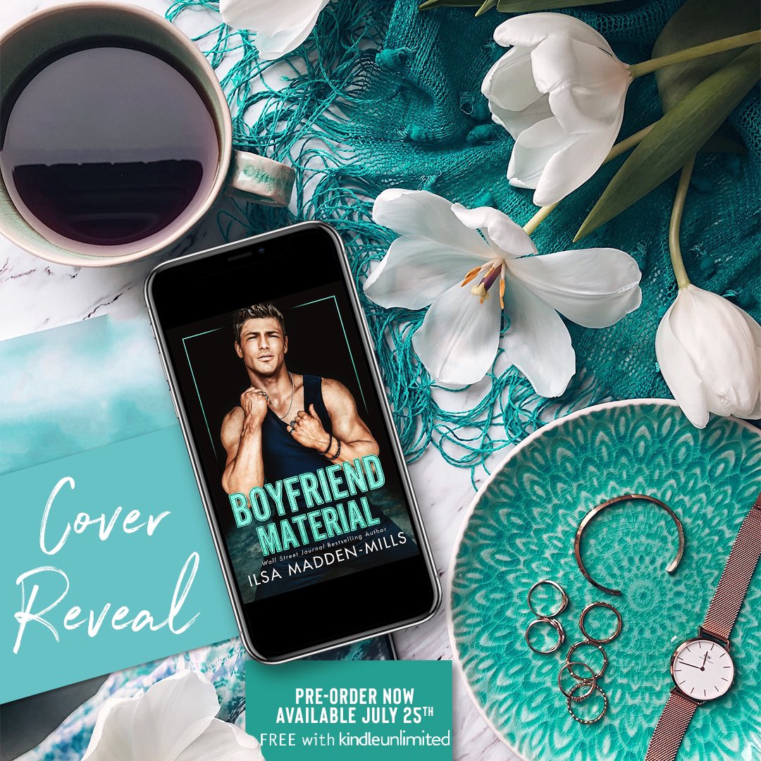 StAug_Christie's tweet photo. Can this hockey player prove he’s boyfriend material, or will our past get in the way?

Boyfriend Material, an all-new steamy enemies-to-lovers new adult sports romance by @ilsamaddenmills is coming July 25th, and we have your first look at the scorching-hot cover! https://t.co/EQ2PQhmp94