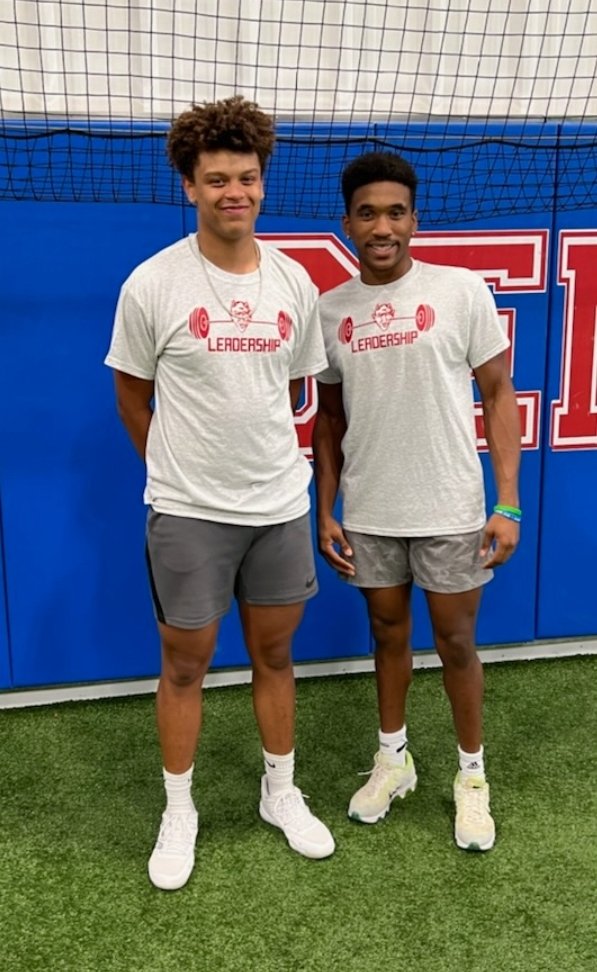 Demon Pride Character Series
Week One - Leadership
Keenan Howard and Isaiah Taylor
These two stepped out of their comfort zone this week!