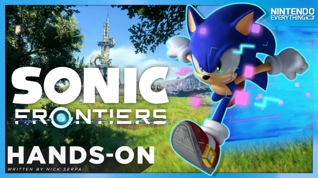 Nintendo Everything On Twitter RT NinEverything Sonic Frontiers 