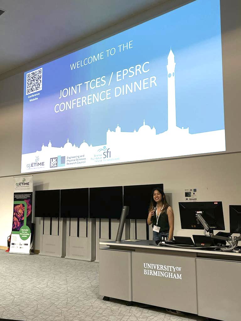Elaine Ma (@ema_scientist) on Twitter photo Day 1 of the Joint TCES/CDT Conference at the University of Birmingham.
It was a pleasure to chair the first session and looking forward to presenting my work tomorrow! <a href="/CdtStudents/">lifETIME CDT Students</a> <a href="/CDTLifETIME/">LifETIME-CDT</a> Day 1 of the Joint TCES/CDT Conference at the University of Birmingham.
It was a pleasure to chair the first session and looking forward to presenting my work tomorrow! <a href="/CdtStudents/">lifETIME CDT Students</a> <a href="/CDTLifETIME/">LifETIME-CDT</a>