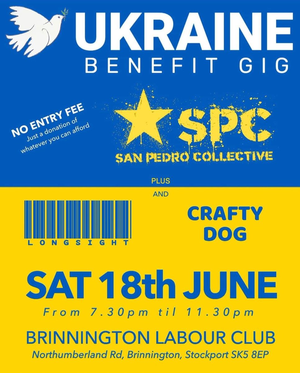 LONGSIGHT15's tweet photo. Looking forward to playing this gig on Saturday for a great cause. Hopefully see some of you in there.
@AdamHalford62 @johnnystringer @bigdannyspencer @keo66 @labour https://t.co/DZzMe2Agiv
