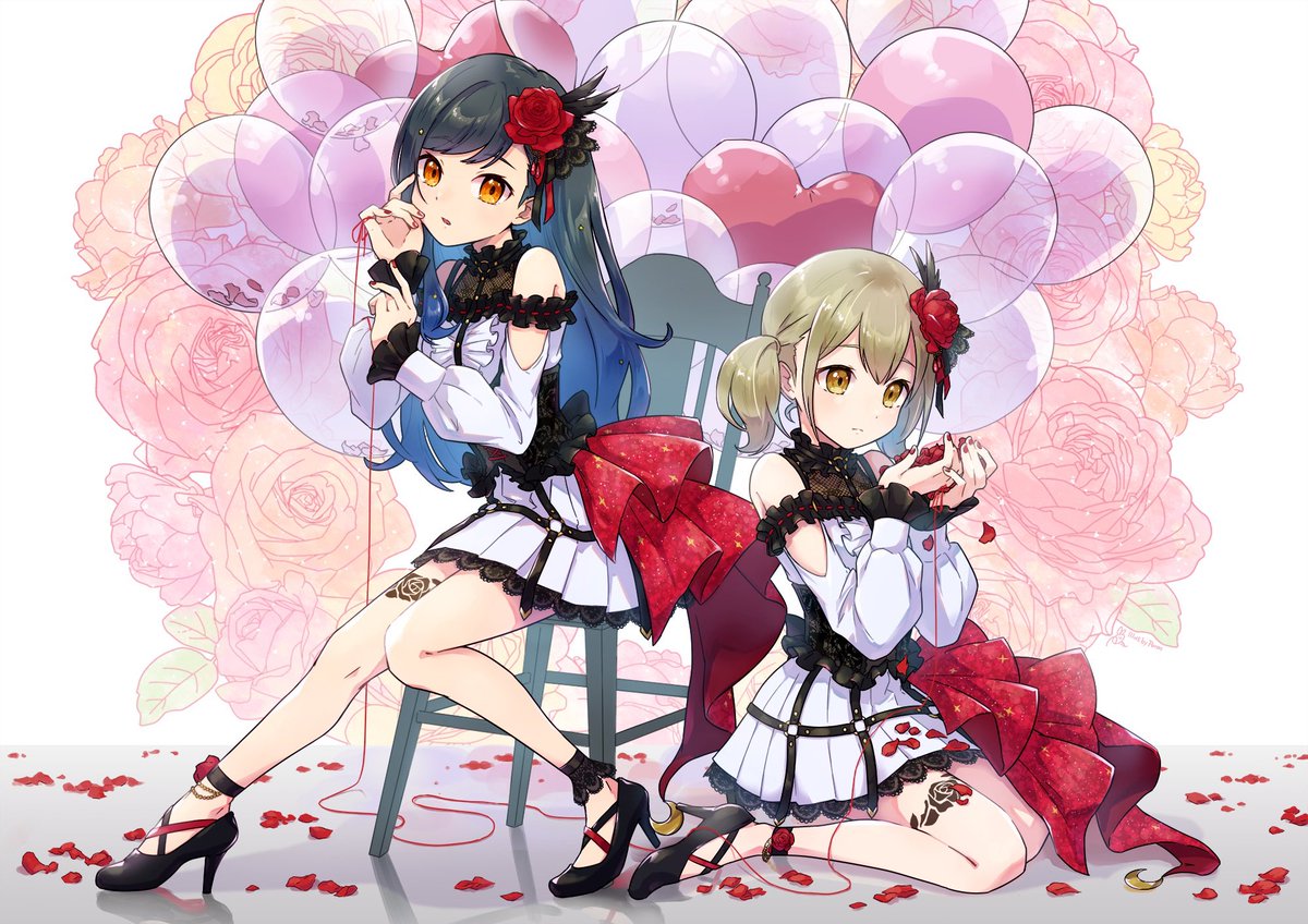 ヒカリ(ポケモントレーナー) ,ハルカ(ポケモントレーナー) ,ポッチャマ ,アチャモ 「#絵柄好みって人にフォローされたい 
好きな方に届きますように!ʕ•ᴥ•ʔ 」|神奈ぺろん🐇のイラスト