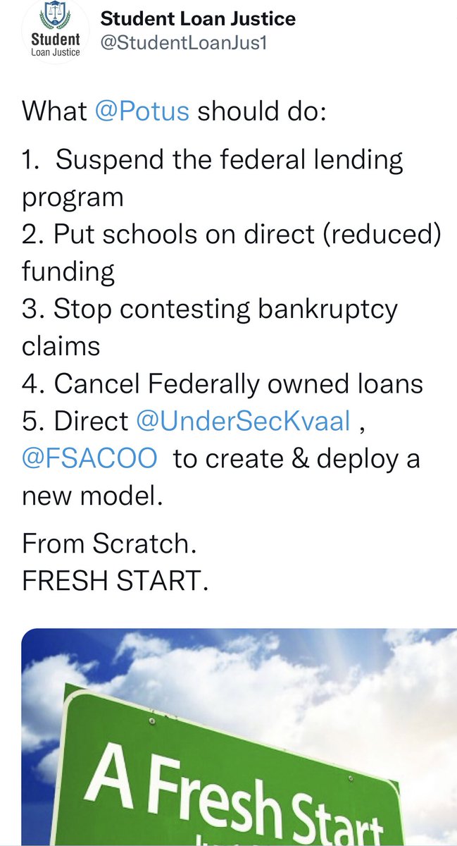 vru_advocate's tweet photo. 45M StLn brrwrs of ALL ethnicities (+15M cosigners&amp;Parent+StLn holders) HAVE RISING StLn balances &amp; CAN NEVER REACHa declining balance‼️ @POTUS @FLOTUS #Automatic #NoMeansTest
1/ #CancelALLStudentLoansbyEO #ALLnotSome #Everycent4every1 
2/ Restore bkcy to StLns 
—S.2598 / HR4907 https://t.co/PGUwPJHFKT