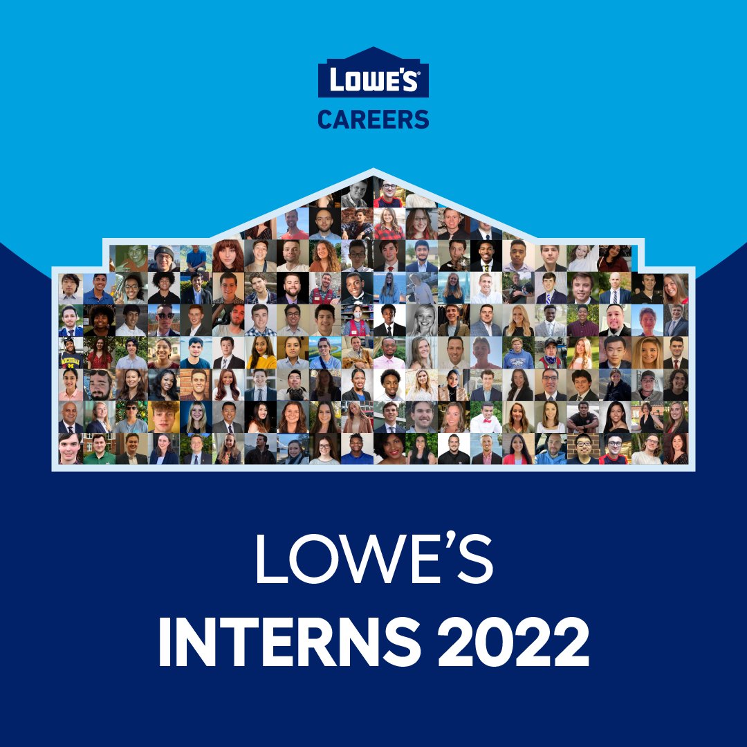 Lowe's Careers on X: We are thrilled to welcome 160 interns from