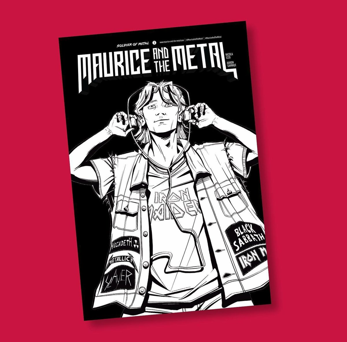 illaurastrates's tweet photo. Y'ALL. BIG NEWS. I GOT TO DRAW THE B&amp;W VARIANT FOR @sammut_aaron AND  #MAURICEANDTHEMETAL ISSUE 3!!!!!! PLEASE GO SUPPORT IT AND GET MY COVER IN YA FILTHY LITTLE HANDS ! 

Maurice &amp; The Metal - ISSUE 3, via @Kickstarter https://t.co/dyOVQCRHKT https://t.co/mS54JSjE57
