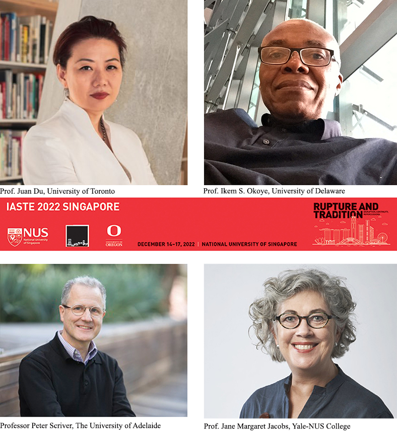 IasteLtd's tweet photo. It is with great pleasure to announce the IASTE 2022-Singapore Keynote Speakers. 
Register now to attend the in-person conference in the magical Singapore and get benefit of the early registration deadline on June 15th, 2022. 
https://t.co/QGUZwKiwzN https://t.co/sHCDaY5nlt