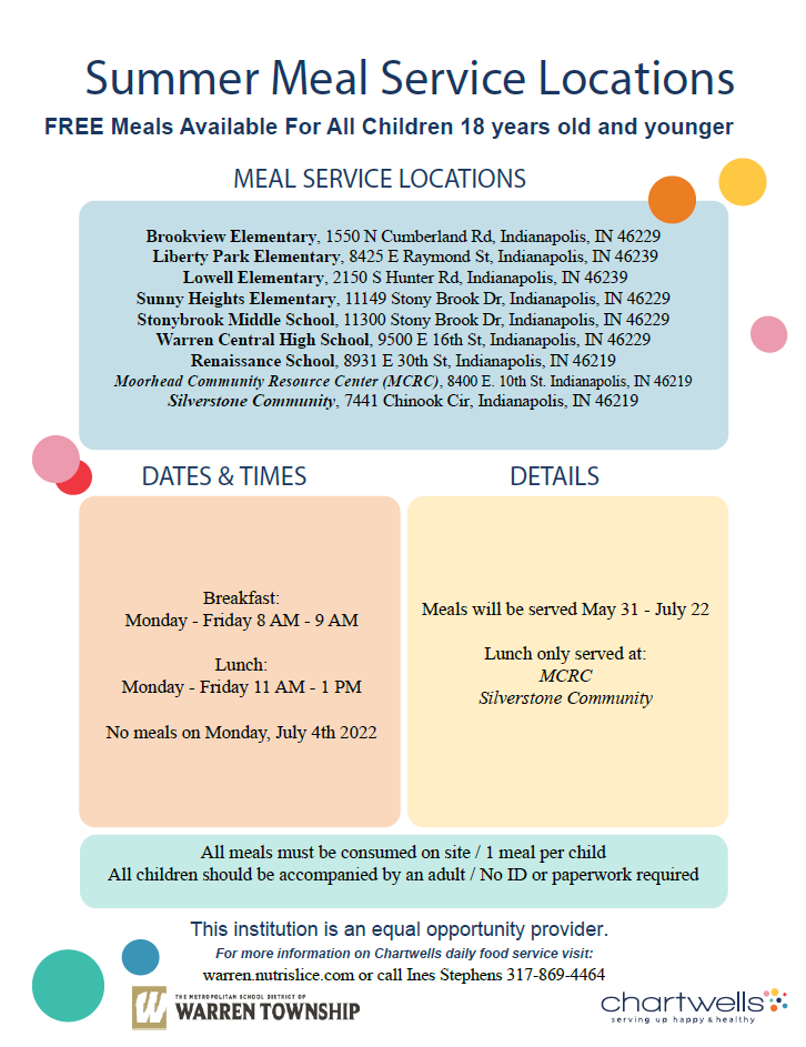 Warren Township Child Nutrition tweet media