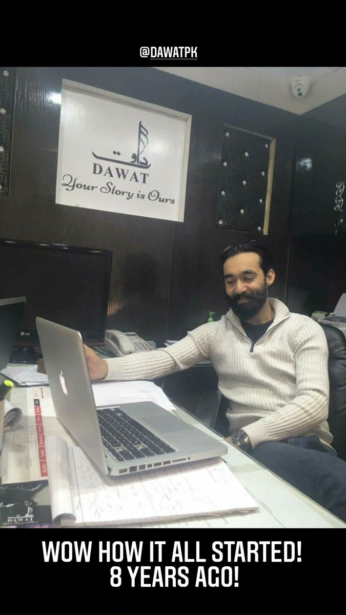 tahadawat's tweet photo. 8 years ago! we've come a long way ! 

Play the long race 🏁 for consistent gains! 

#dawatpk #events #tahamemon #happeningnow #clouditwins #findthevenue https://t.co/pJOFR8hV6D