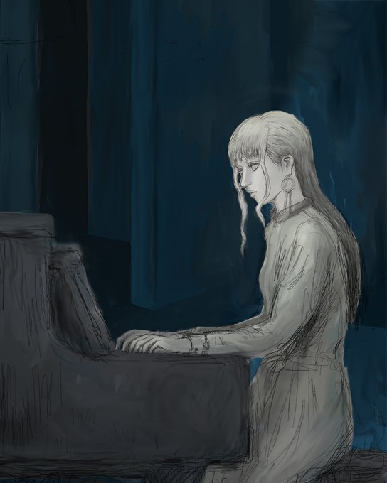 ピアノのtwitterイラスト検索結果