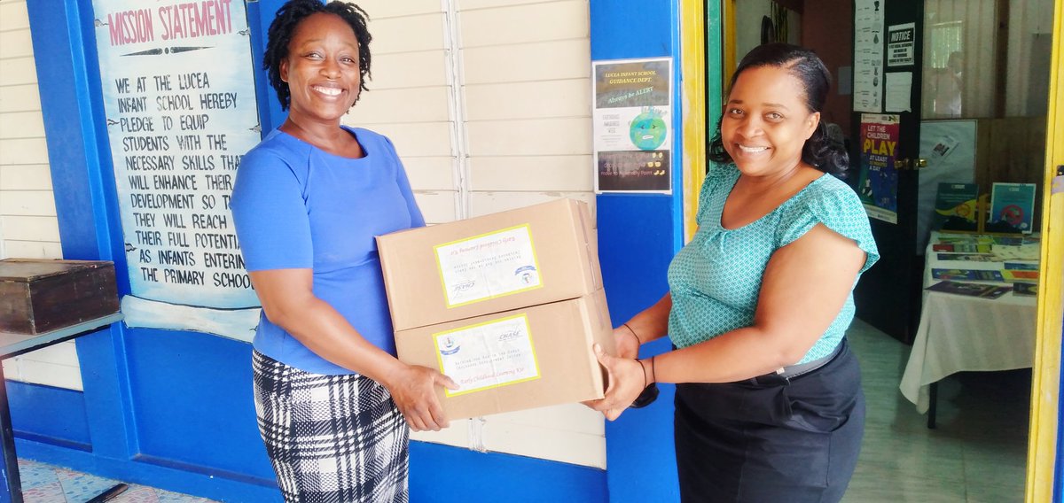 Faren Evans (@evansfaren) on Twitter photo Happening now at Lucea Infant in Hanover.Distribution of Early Childhood Learning Kits.
#YECD2022 #12StandardsMatter
<a href="/FaithECC07/">Faith Lyn</a> <a href="/TafarieWhyte/">T. Grant-Whyte</a> <a href="/SDixonreg6/">Simone Ellis Dixon</a> <a href="/karlenedesland1/">Karlene</a> <a href="/TherealDrewilly/">Andrew Williams</a> Happening now at Lucea Infant in Hanover.Distribution of Early Childhood Learning Kits.
#YECD2022 #12StandardsMatter
<a href="/FaithECC07/">Faith Lyn</a> <a href="/TafarieWhyte/">T. Grant-Whyte</a> <a href="/SDixonreg6/">Simone Ellis Dixon</a> <a href="/karlenedesland1/">Karlene</a> <a href="/TherealDrewilly/">Andrew Williams</a>