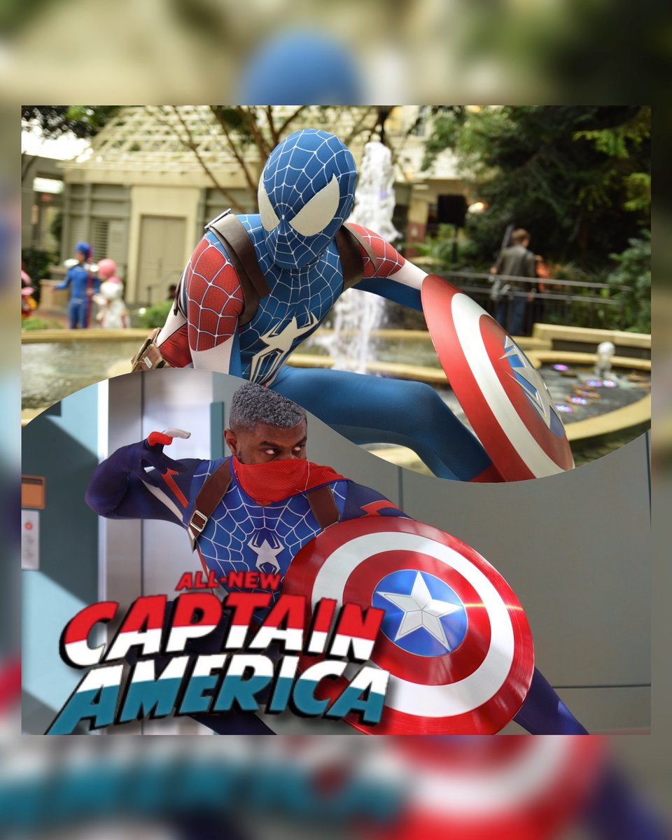 TheNeonSpidey's tweet photo. All New Captain America
🔴⚪️🔵
#CaptainSpidey #CaptainSilk #SpiderShield #CaptainAmerica #CaptainSpiderMan #Silk #SpiderMan #AllNewCaptainAmerica #RedWhiteAndBlue #Marvel #MarvelComic #MarvelCosplay #SexyNerdMovement #BICosplayer #NeonSpidey https://t.co/IXSmB0z7fM