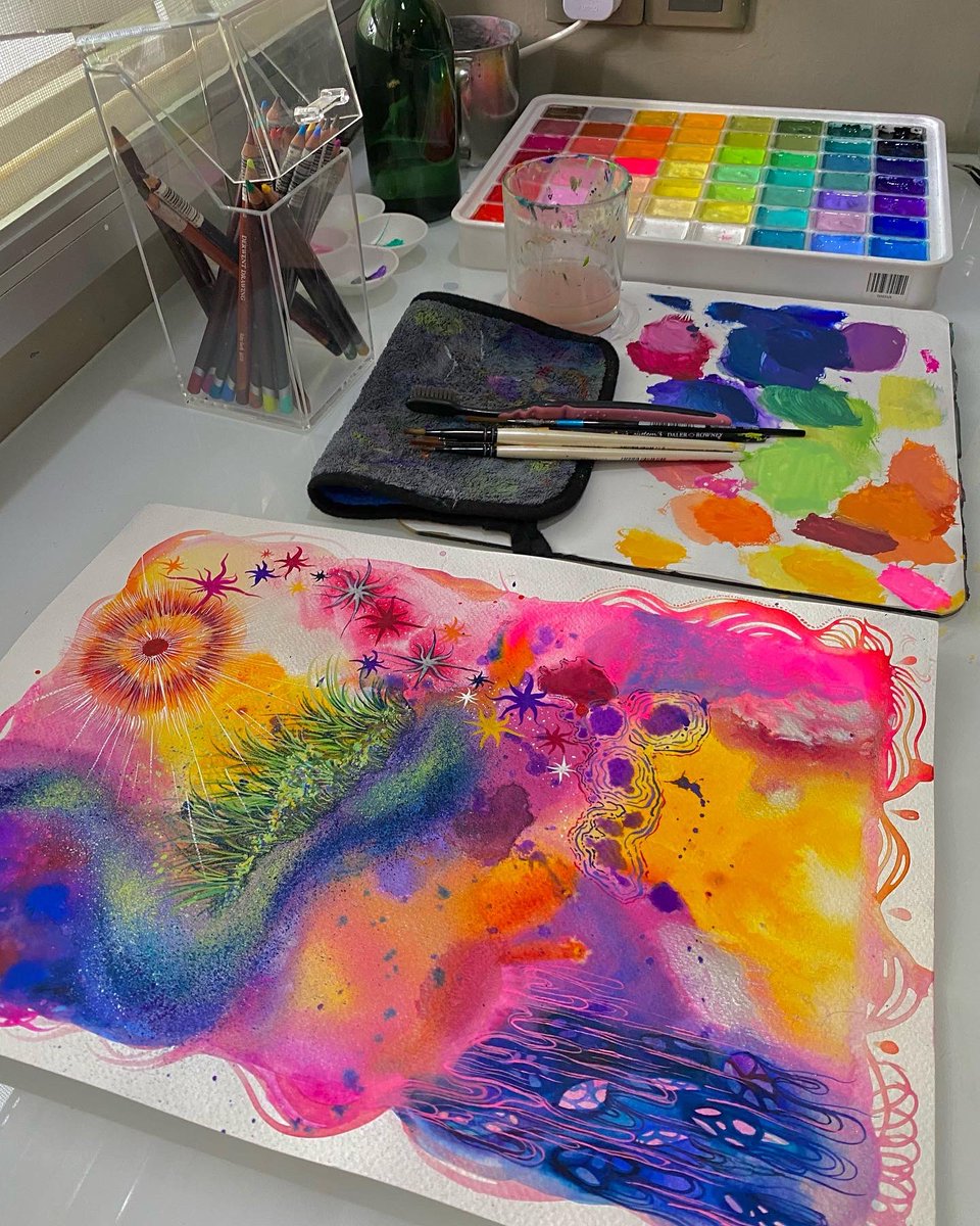 daixykaren's tweet photo. painting my mind sanctuary 🔮 https://t.co/OBxnCjUw5r
