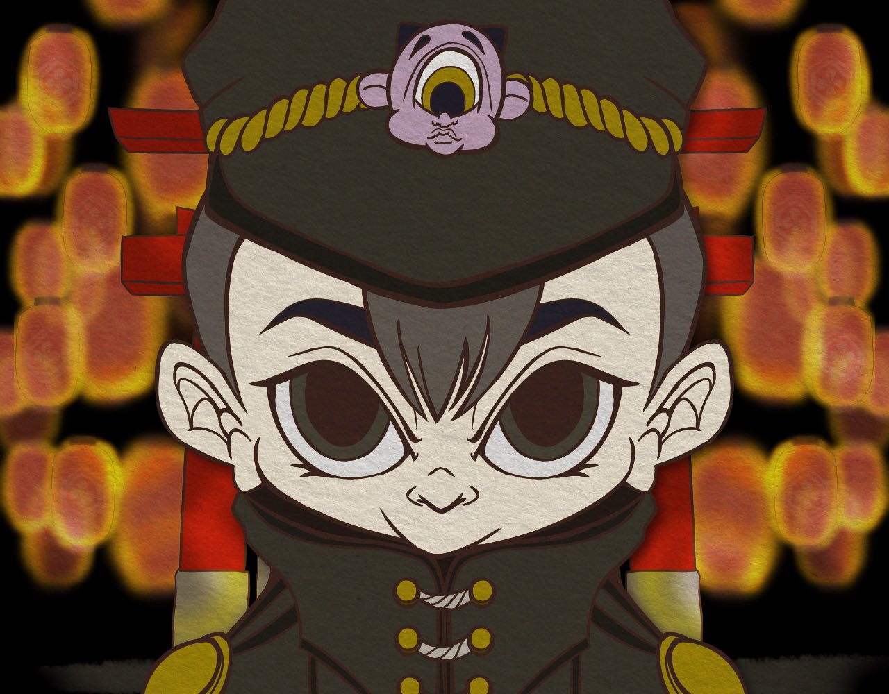 Kizimu Seira 歌下手なので描いてみた 宵々古今 もうね 曲に惚れました 本日2枚目の和風イラスト かっこいい曲にあえての可愛めのキャラ Tiktok歌入なかったので 歌入を見たい方はインスタでどうぞ 宵々古今 Reol 軍服 稲荷狐 妖怪