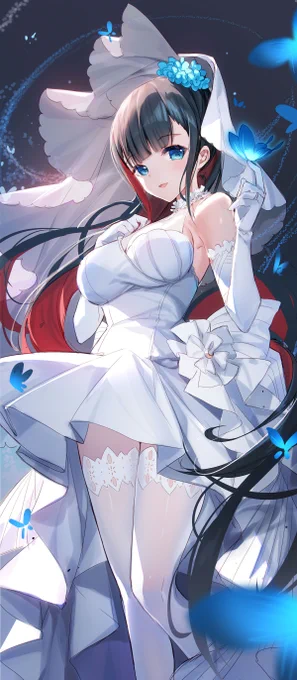 青い蝶 
