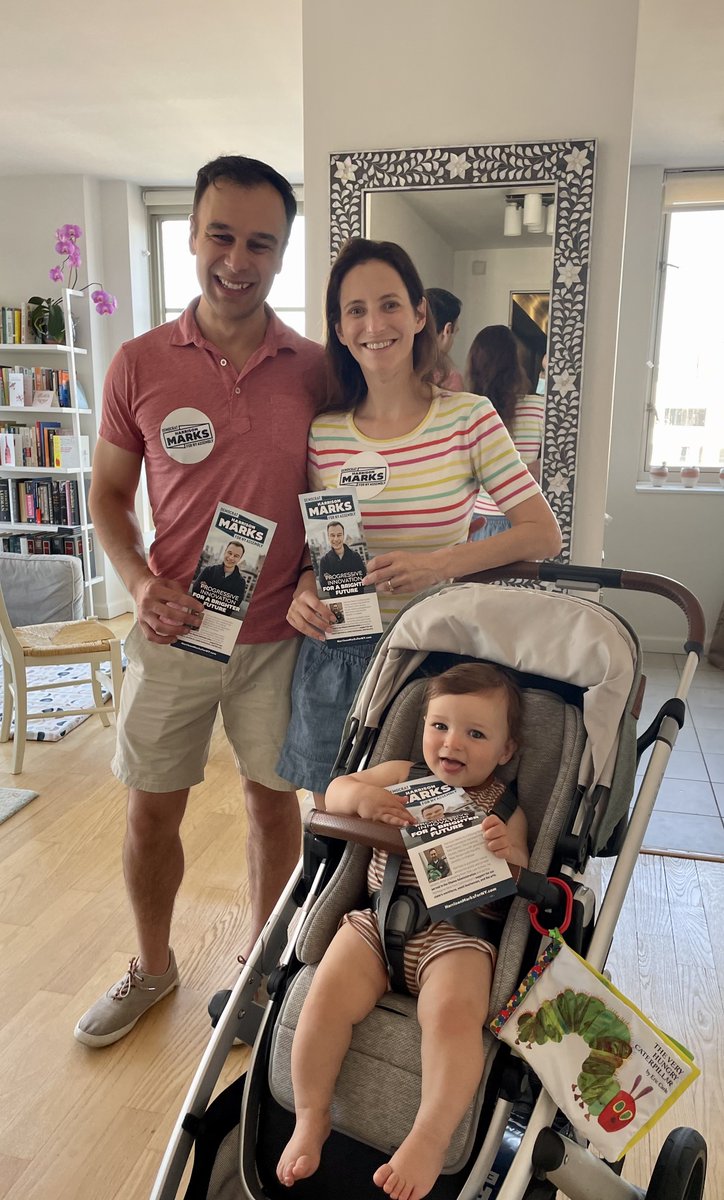 Beautiful morning to go talk to neighbors (Henry made sure to bring The Very Hungry Caterpillar in case he gets bored!) <a href="/jsoffen/">Jennifer Soffen</a>