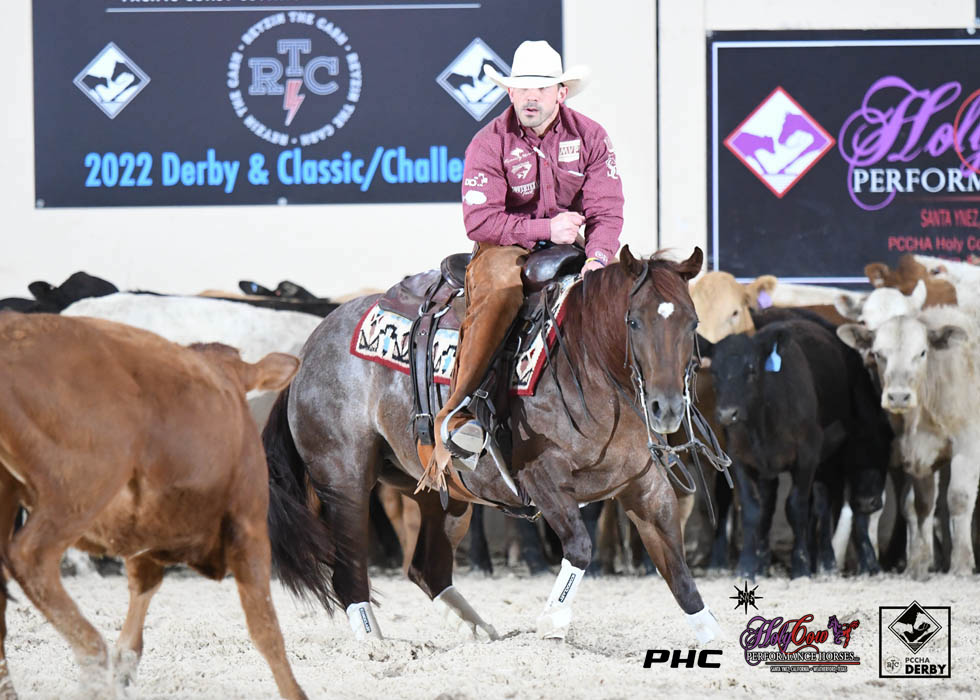 PHorseCentral's tweet photo. #PCCHA #ReyzinTheCash Derby Update: Cullen Chartier & Starry Eyedd owned by Circle R Cutting Horses led the Open with a 443.5 and Eric Ferreira led the Intermediate with a 219 on Smooth Sassha owned by Anna Freddi. This update thanks to #HolyCowPerformanceHorses #scootemnshootem https://t.co/Nm6OmQ3B6w