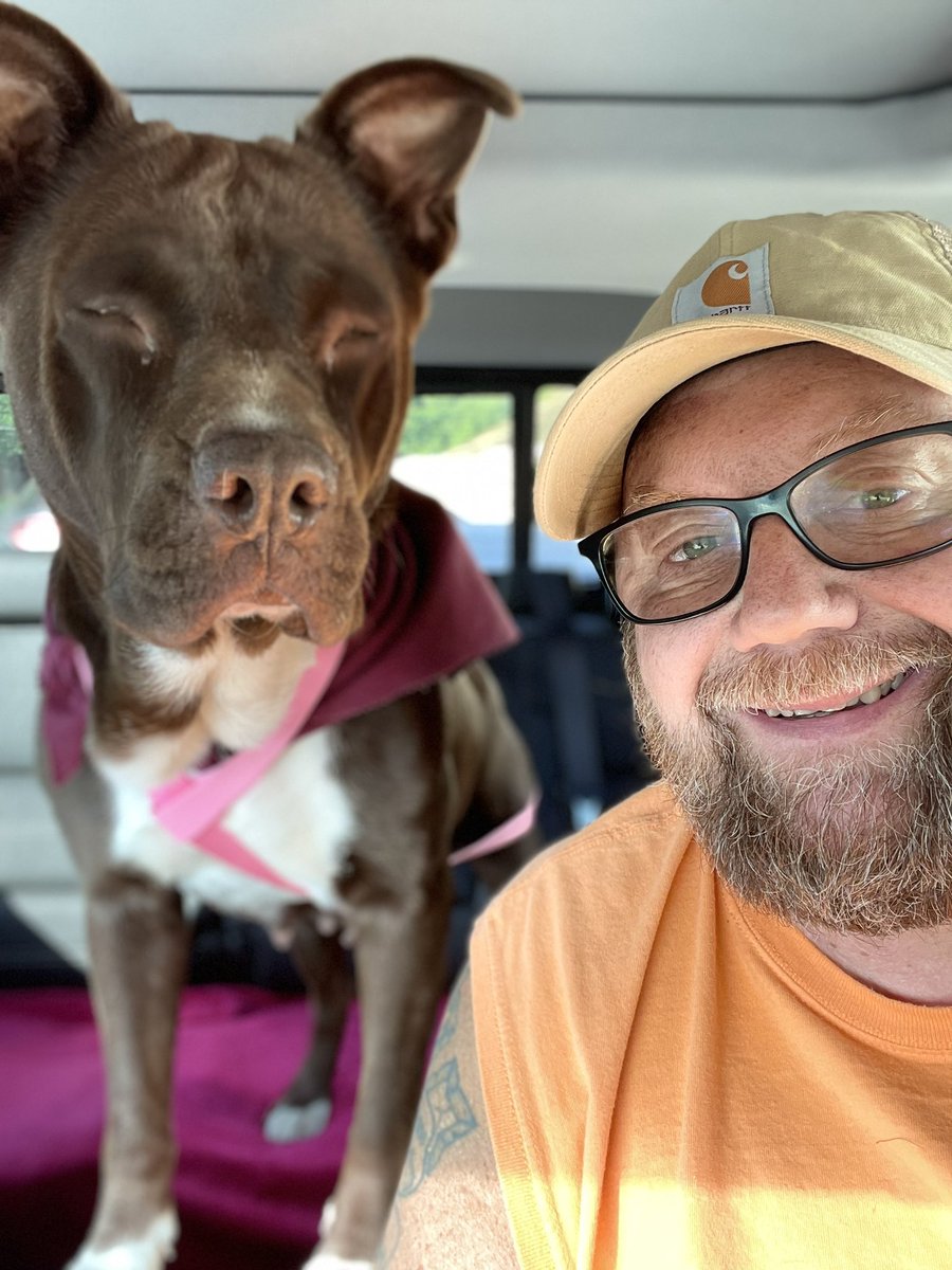 What a rewarding experience and truly a blessing to be part of the 6/11 Freedom Ride!!! We are a group of volunteers who are transport rescue dogs to their forever homes. Freya, that was with me, is ending up in Huntley Illinois, just outside of Chicago! 🤓🙏🏻❤️🐾