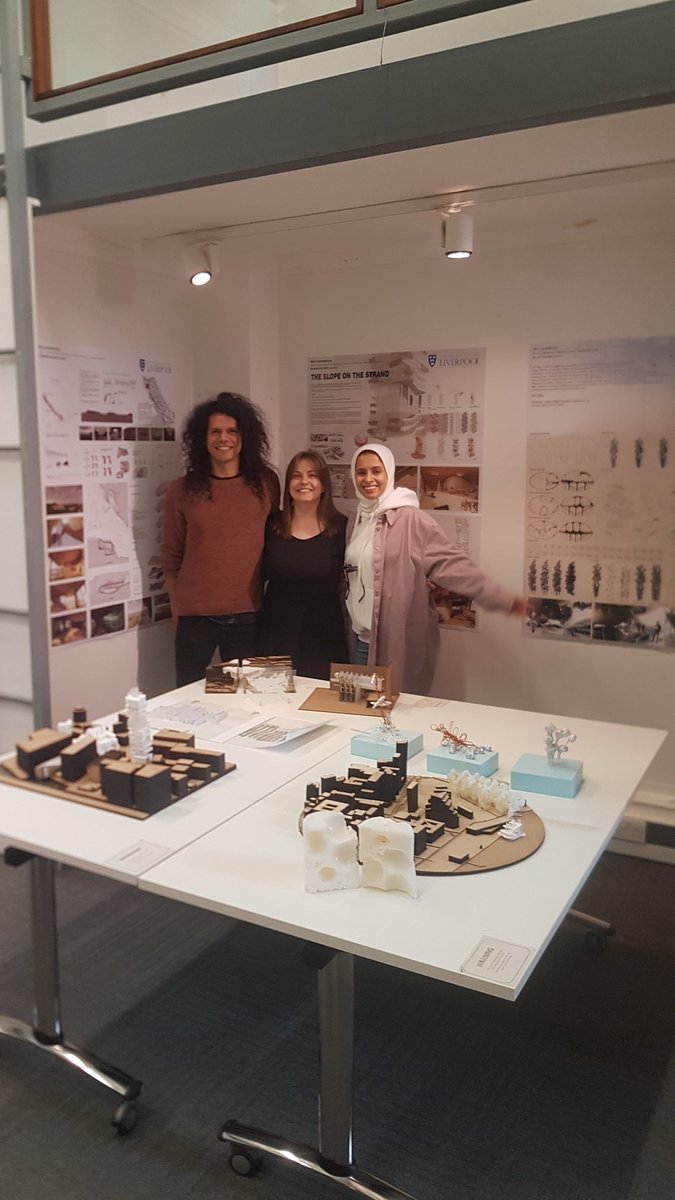 asterios_a3lab's tweet image. pining up the #EoY show @LivUniArch #MAinArchitecture