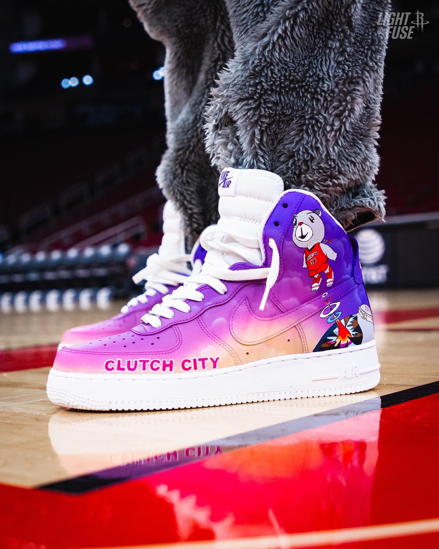 Air force 1 houston rockets 2025