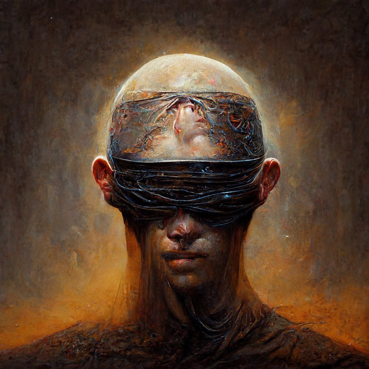 “If you not see, you can feel better.” Orion. Exile man. #scifi #scifiart #midjourney #conceptart #DigitalArtist #digitaldrawing #sciencefiction